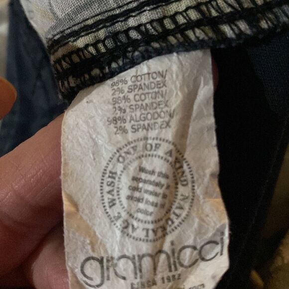 Gramicci Double Navy Pants with Adjustable Pant Legs size 12 - Picture 5 of 11